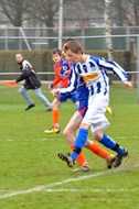 Patrick had met zijn hattrick een groot aandeel in de overwinning