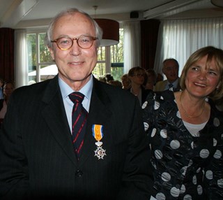 Steef Kranendonk met rechts zijn vrouw Ans